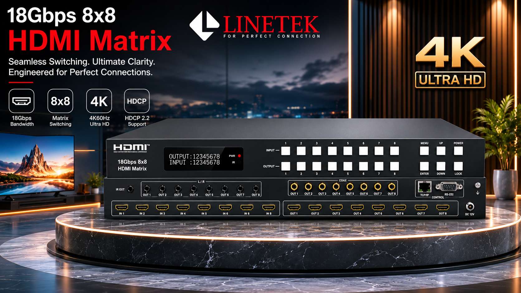 8X8 HDMI MATRIX 8X8 HDMI MATRIX